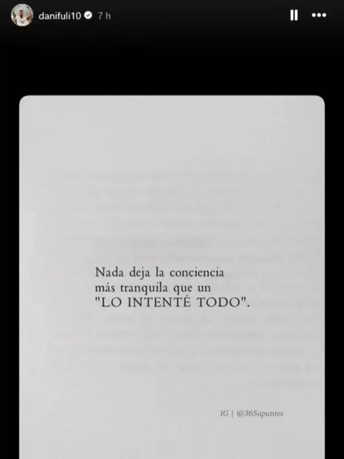 Image of a sheet with the phrase Nothing leaves the conscience more at peace than an I tried everything Image of a sheet with the phrase Nothing leaves the conscience more at peace than an I tried everything