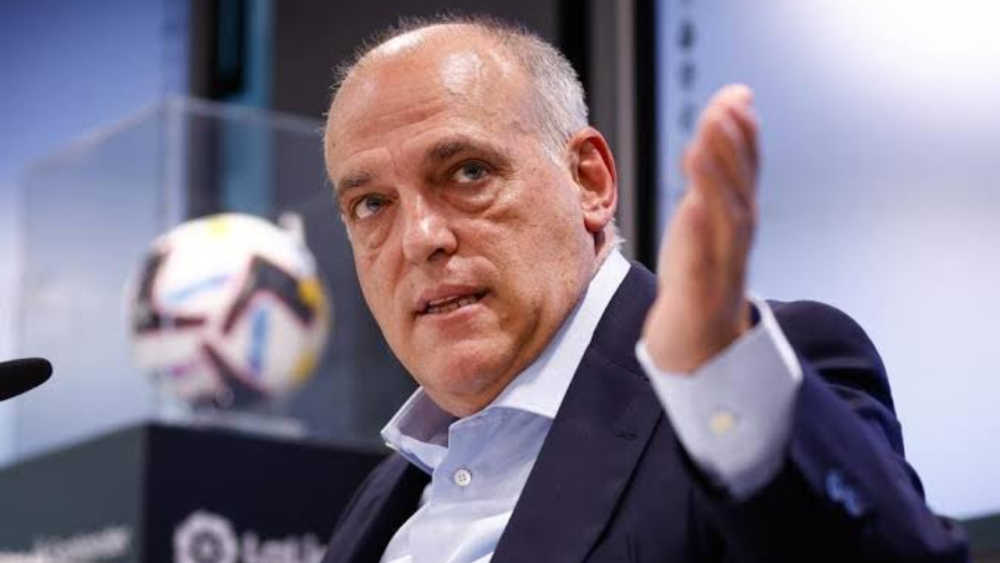 Javier Tebas, presidente de la Liga