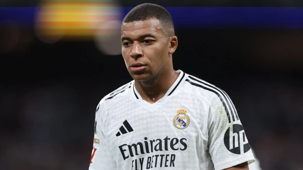 Mbappé esta temporada con el Real Madrid