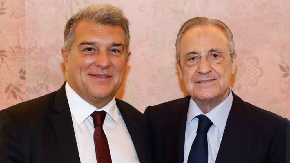 Florentino Pérez y Joan Laporta